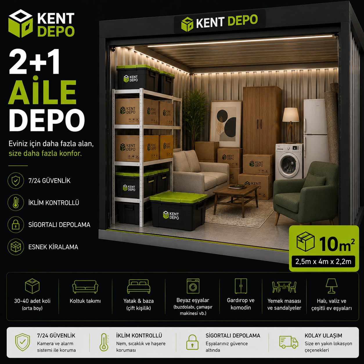2+1 Aile Depo - Kent Depo Samsun
